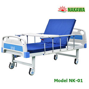 Giường Y Tế 1 Tay Quay NAKAWA NK-01